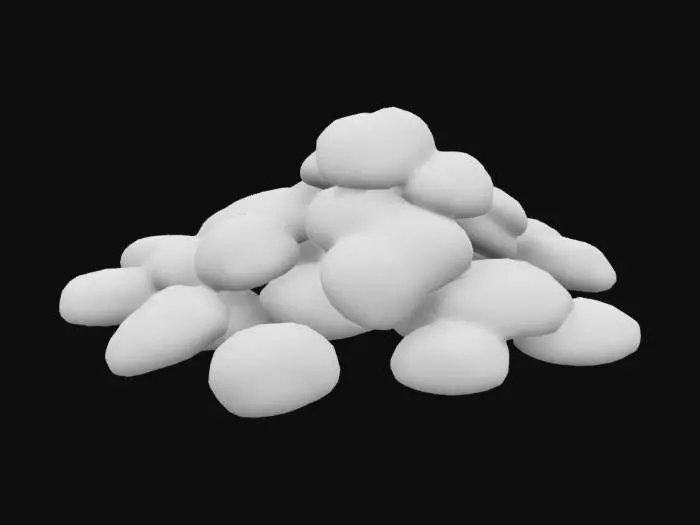 3D model for Potato Pile