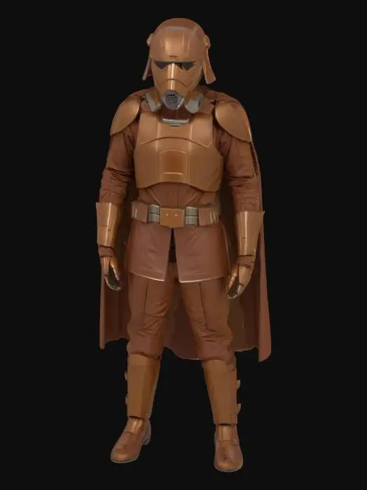 3D model for Naboo Mudtrooper