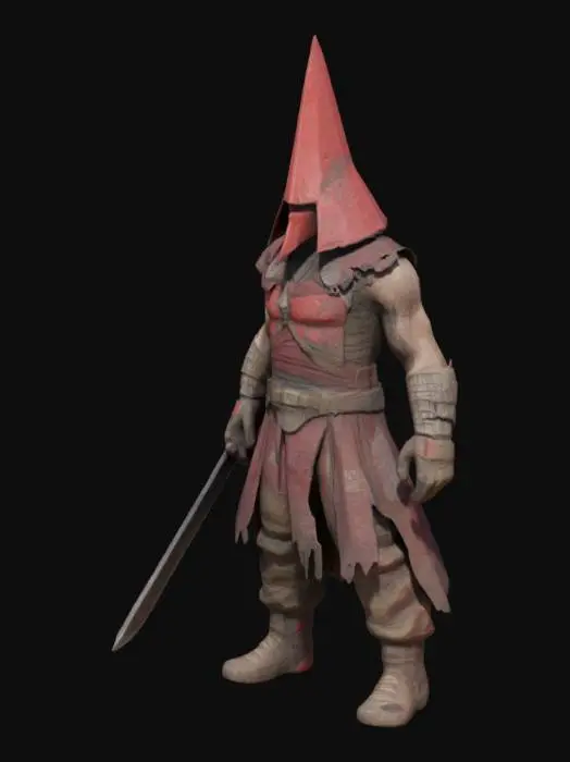 3D model for Conehead Warrior