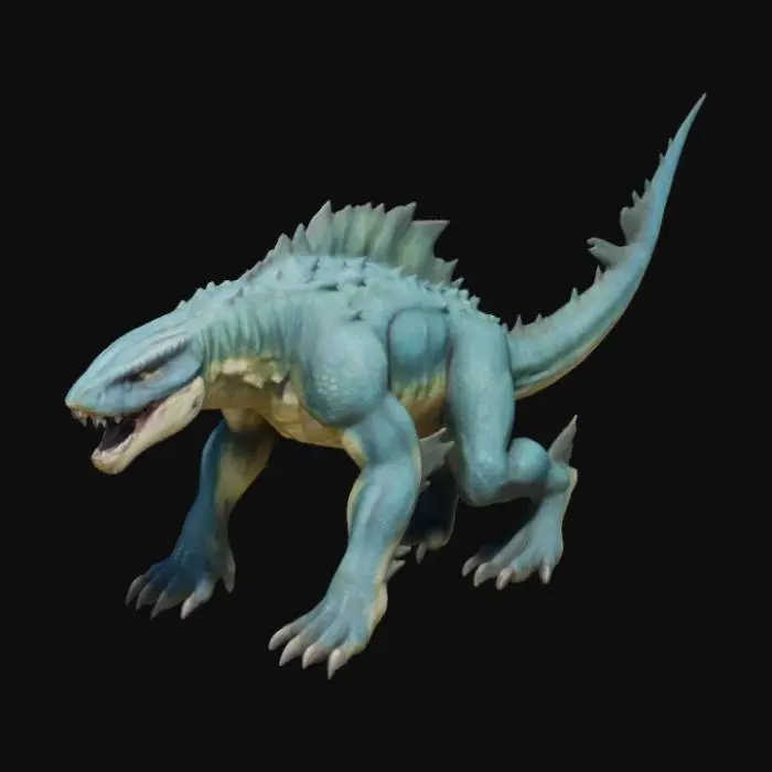 3D model for Thunderjaw Beast