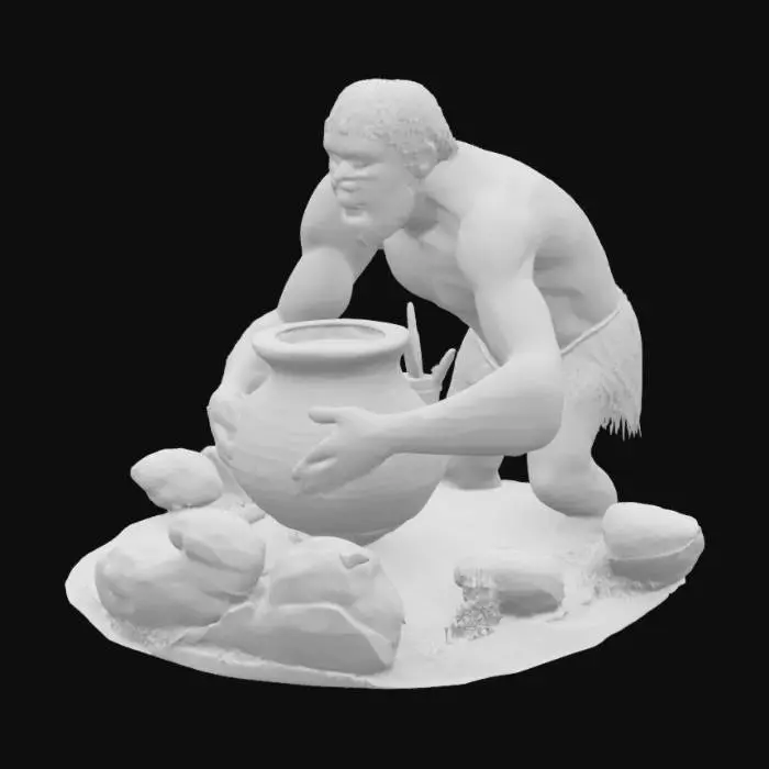 3D model for Neolithic Potter