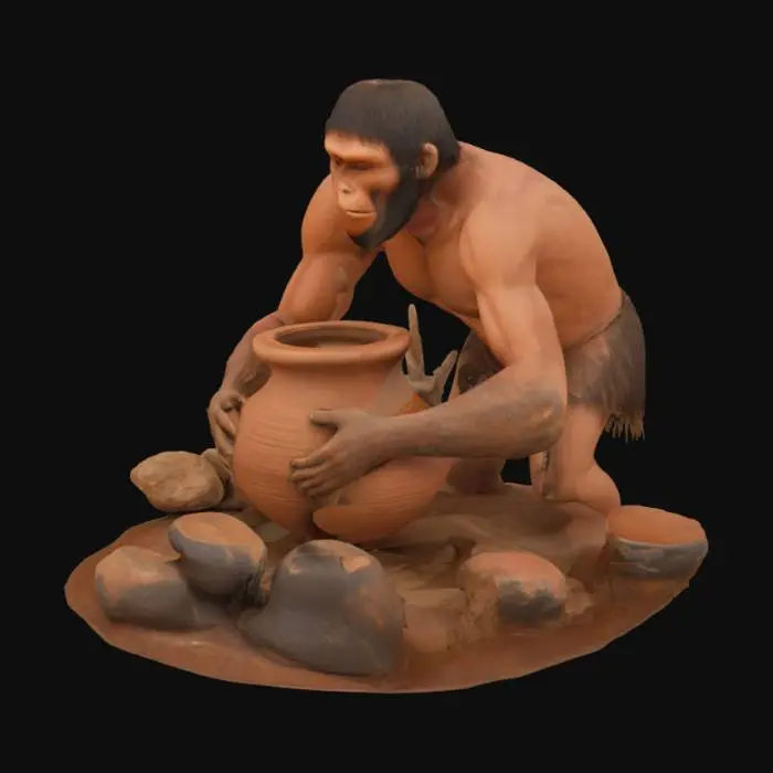 3D model for Neolithic Potter