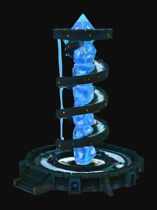 3D model for Celestial Dice Spire