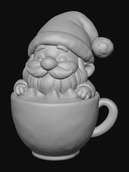 3D model for Santa's Cocoa Delight, #Christmas2025#