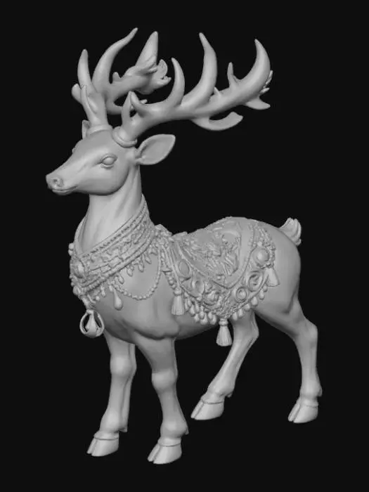 3D model for Golden Elegance, #Christmas2025#