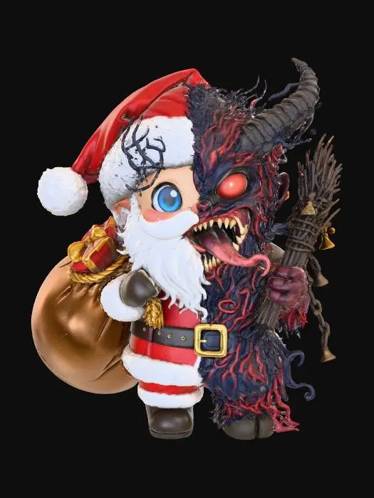 3D model for Duality Claus, #Christmas2025#