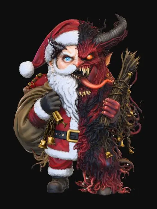 3D model for Naughty or Nice?, #Christmas2025#