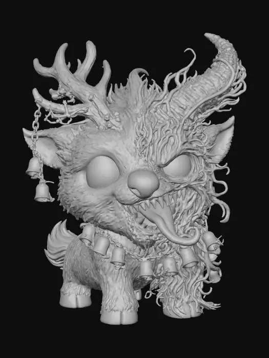 3D model for Reindeer Mischief, #Christmas2025#