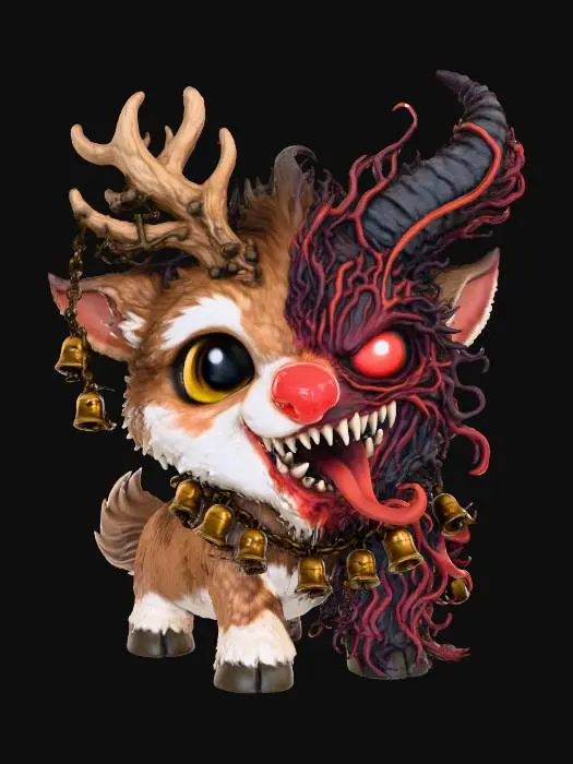 3D model for Reindeer Mischief, #Christmas2025#