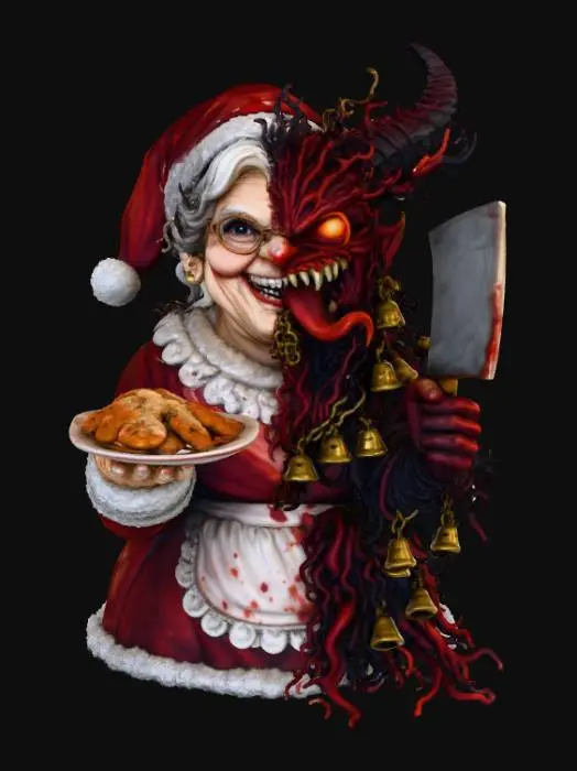 3D model for Mrs. Krampus Claus, #Christmas2025#