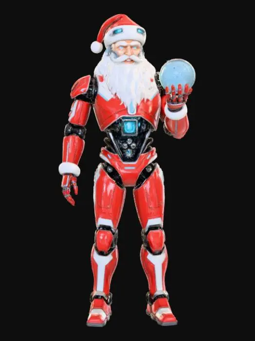 3D model for Robo-Claus, #Christmas2025#
