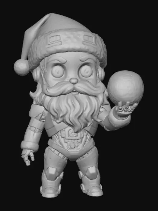 3D model for Chibi Robo Claus, #Christmas2025#