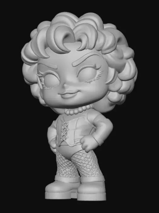 3D model for Chibi Dr Frank N Furter, #Christmas2025#