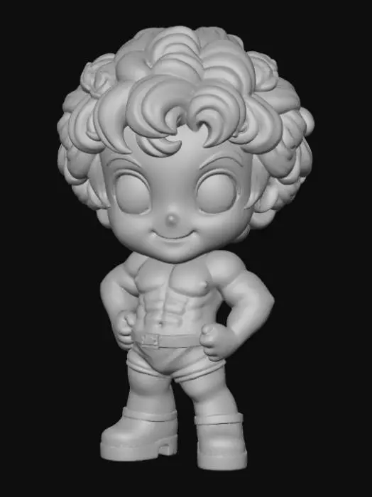 3D model for Chibi Rocky, #Christmas2025#