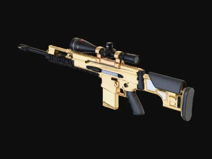 3D model for Rifle with Scope