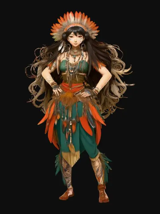 3D model for Warrior's Spirit