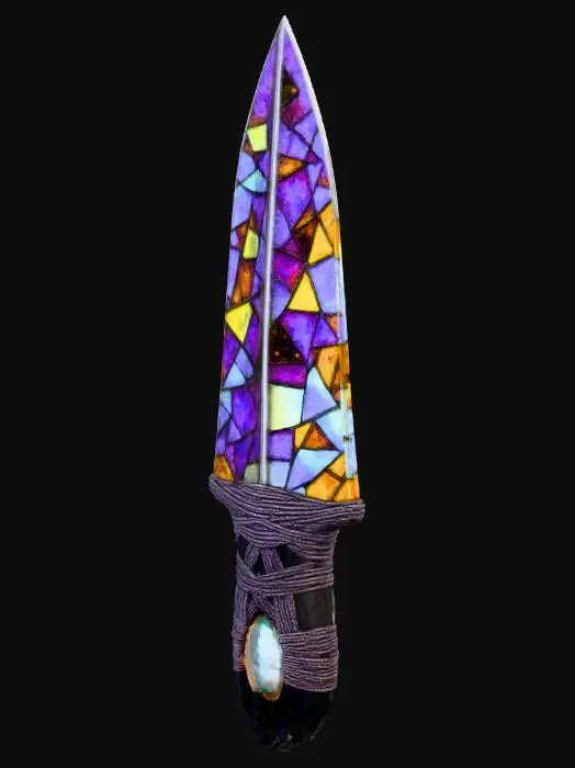 3D model for Opal Mosaic Blade