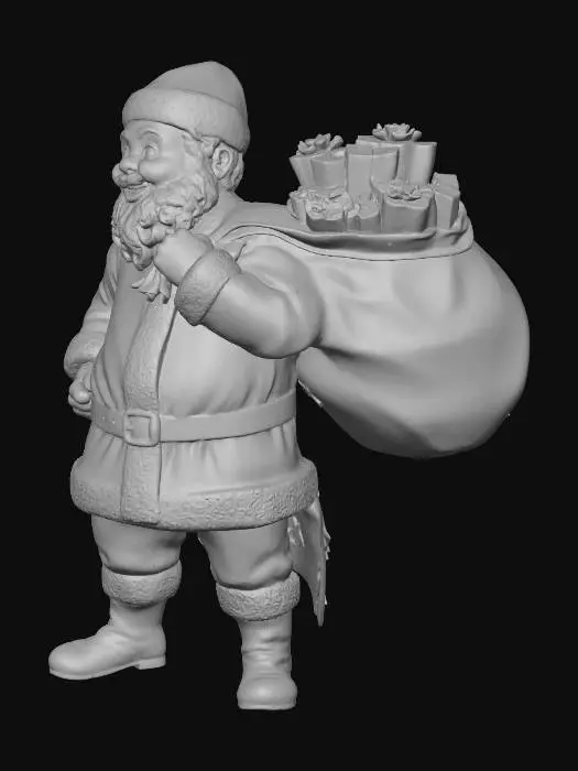 3D model for Create a Filipino Santa Clause with a Filipino flag as a cape