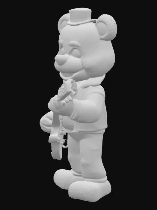 3D model for фредди фазбер из видео игры фнаф