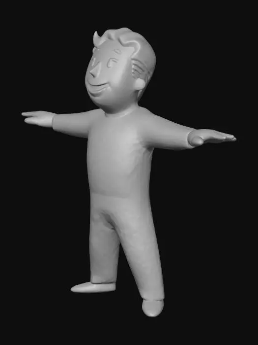 3D model for Vault Boy
