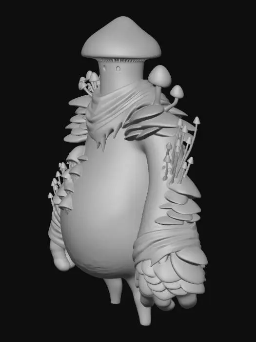 3D model for Mushroom Guardian