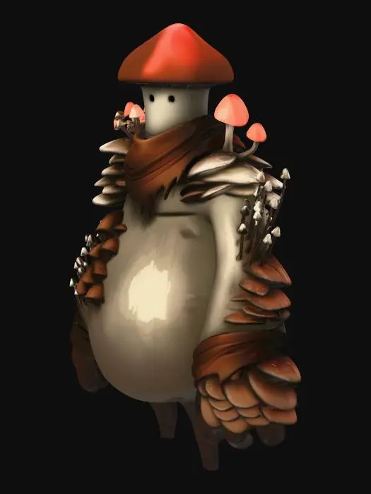 3D model for Mushroom Guardian