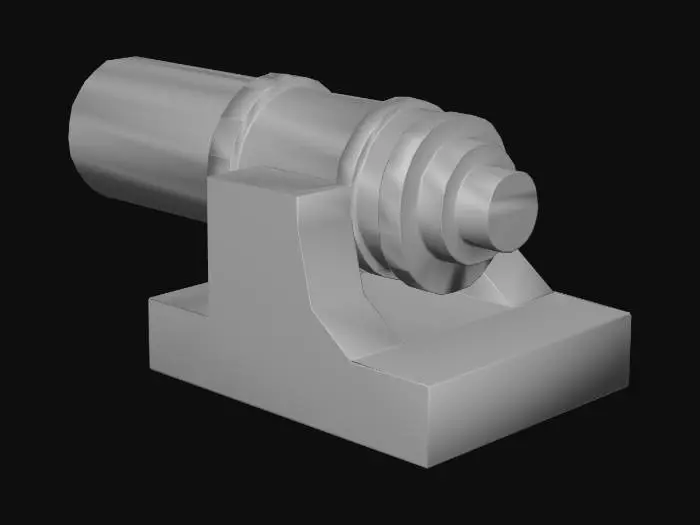 3D model for Pixel Cannon