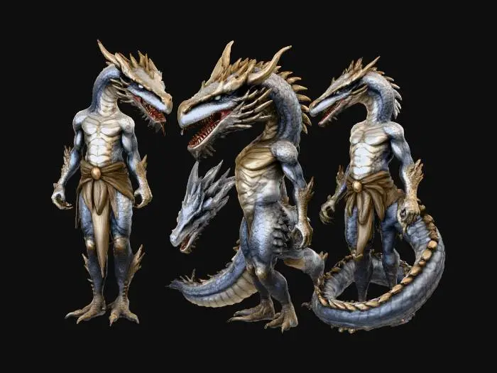 3D model for Dragon Guardians