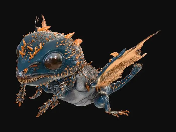 3D model for Dragonfly Sprite