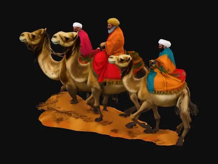 3D model for Caravan Journey