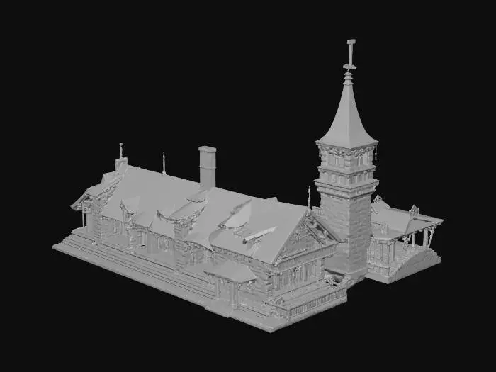 3D model for Winter Sanctuary