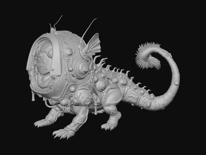 3D model for Cybernetic Chimera
