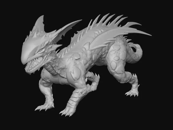 3D model for Volcanic Drake