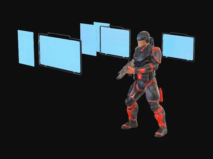 3D model for Tech Warrior Arena