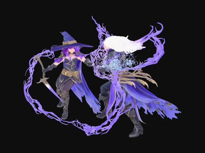 3D model for Enchanted Duel