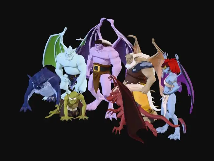 3D model for Gargoyles