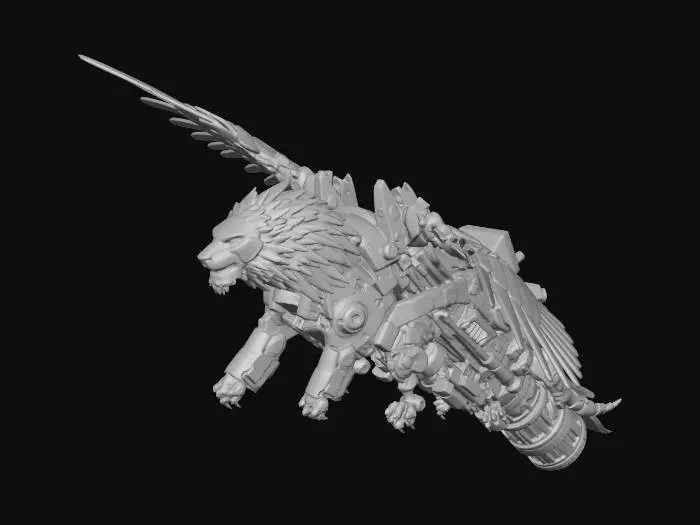 3D model for Ironwing Griffin