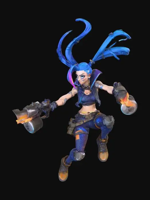 3D model for Mayhem in Neon City