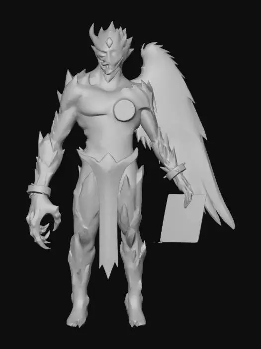 3D model for Duality of Light and Darkness