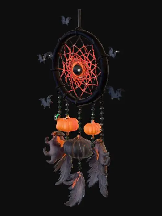 3D model for halloween  dream catcher