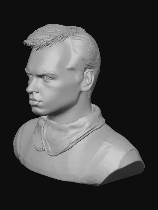 3D model for Berserker Album Cover