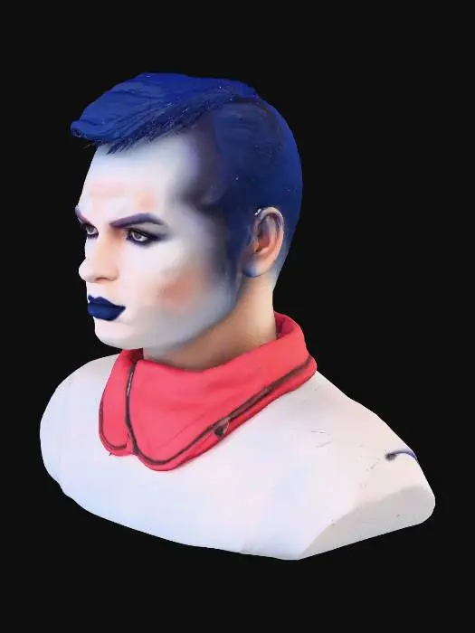 3D model for Berserker Album Cover