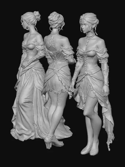 3D model for Victorian Elegance
