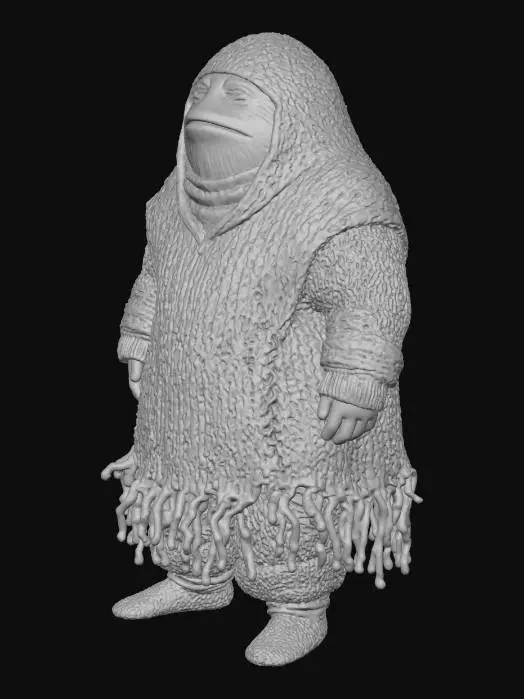 3D model for Knitted Guardian