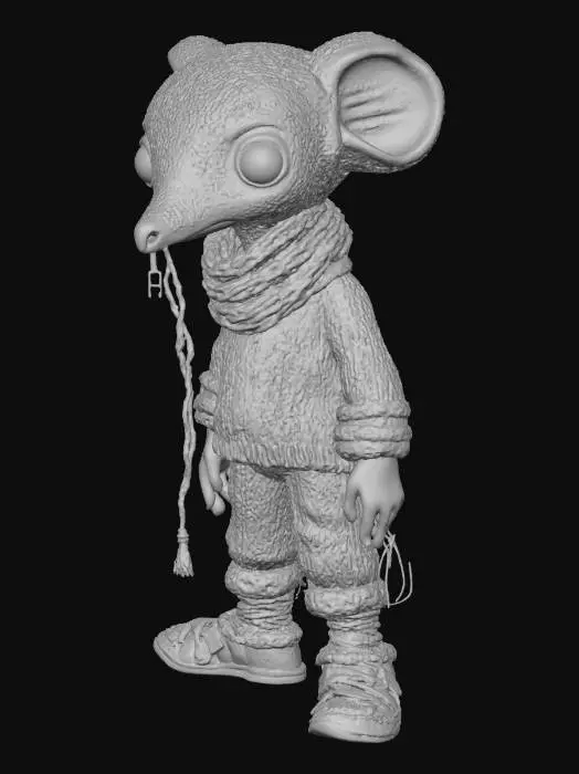 3D model for Whimsical Knit Critter