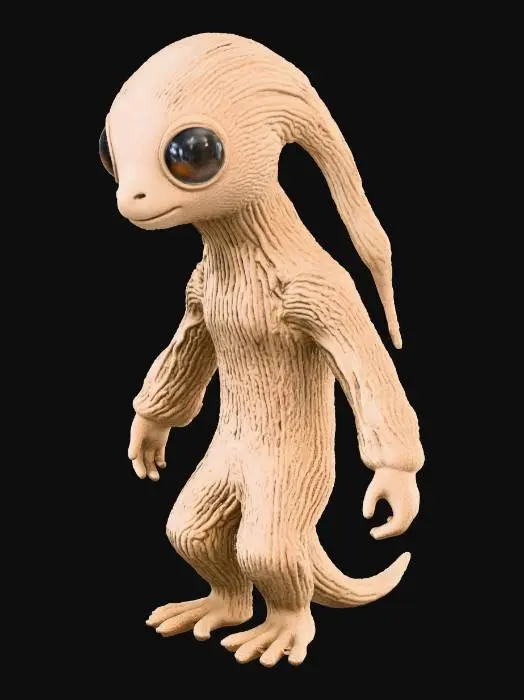 3D model for Knitted Creature