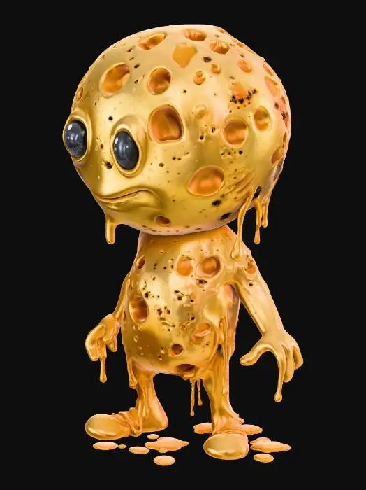 3D model for Cheesy Buddy