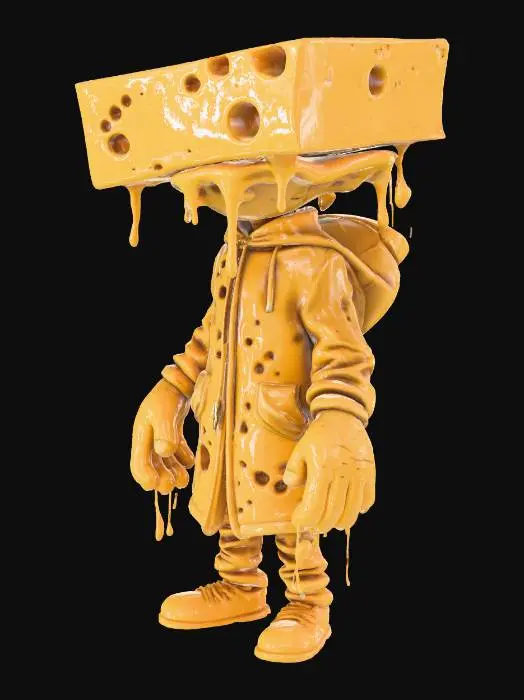 3D model for Cheese Drip Persona