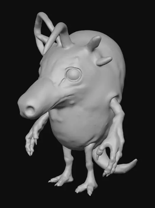 3D model for Cheesy Critter