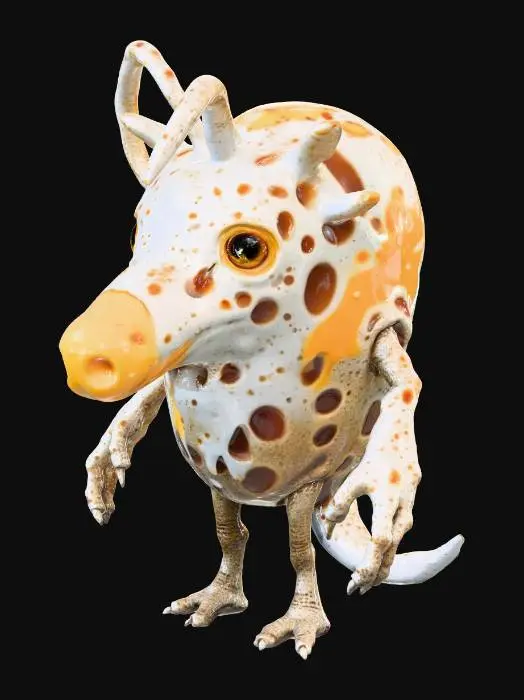 3D model for Cheesy Critter